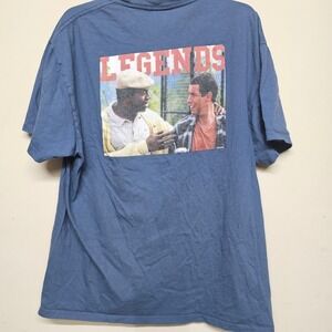 Happy Gilmore Legends Graphic T-Shirt Port & Company Blue XL Movie Tee